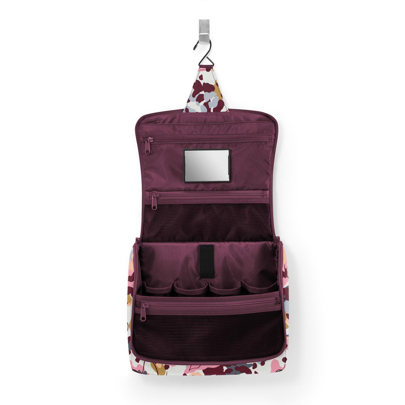Toiletbag xl flora rose trousse de toilette à suspendre - reisenthel
