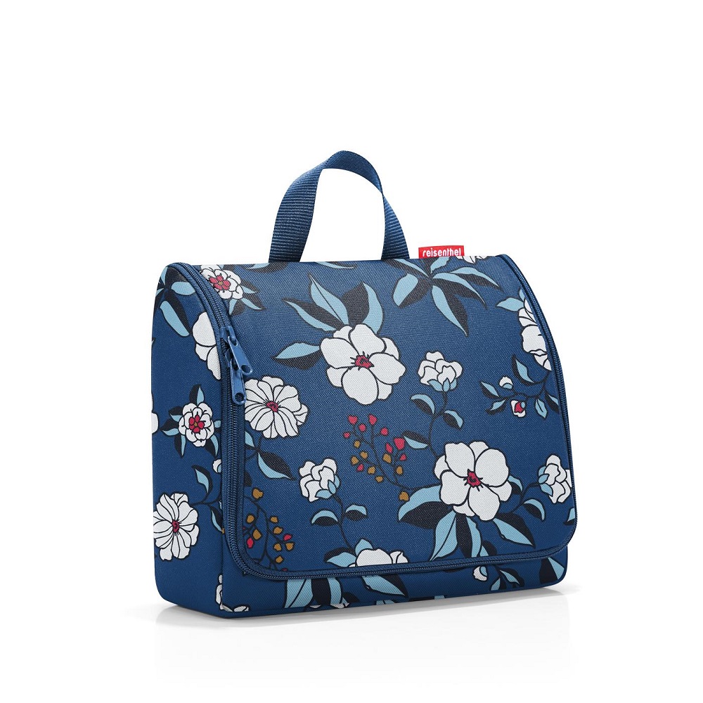 Toiletbag xl garden blue trousse de toilette a suspendre - reisenthel