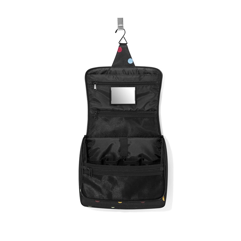 Toiletbag xl trousse de toilette a suspendre dots - reisenthel
