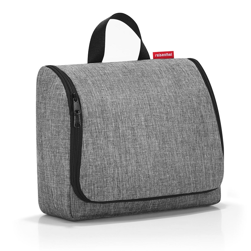 Toiletbag xl twist silver trousse de toilette a suspendre - reisenthel
