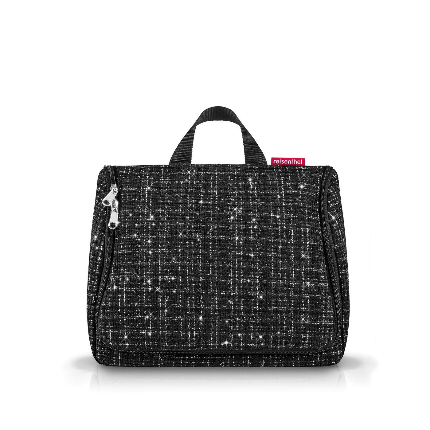 Toiletbag xl bouclé black trousse de toilette à suspendre - reisenthel