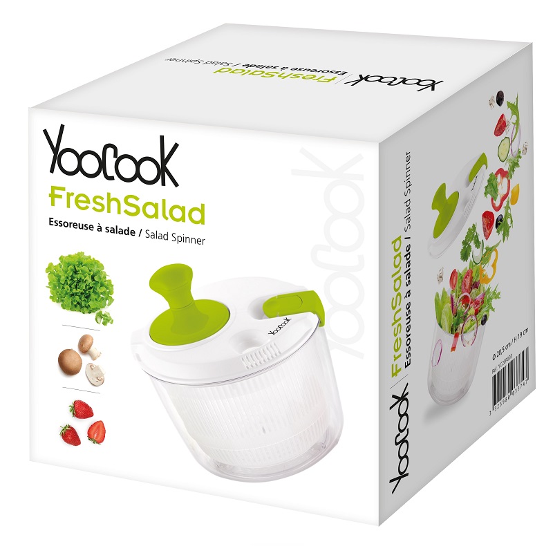 Mini essoreuse a salade 20 cm - yoocook