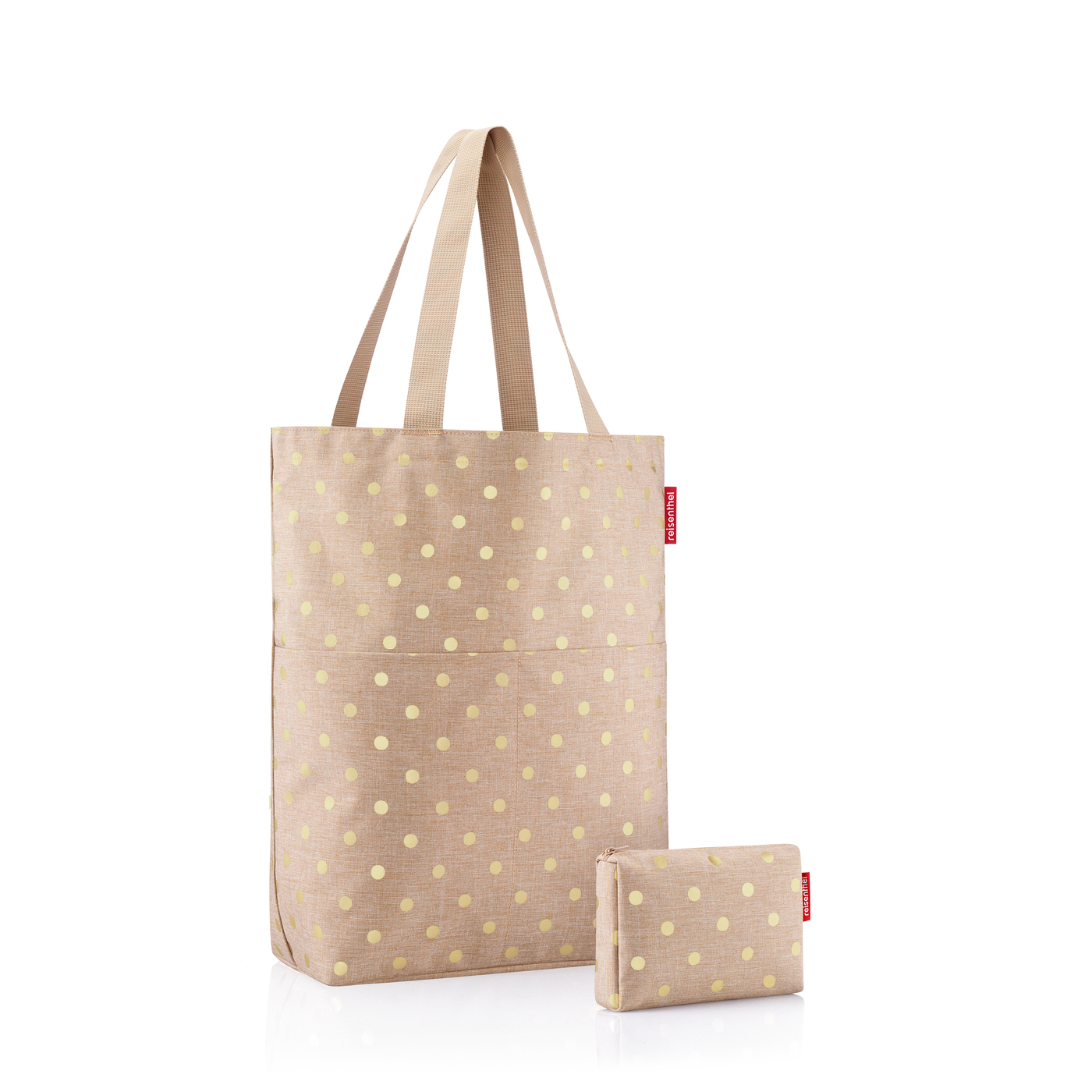 Cityshopper 2 duo metallic dots coffee- reisenthel