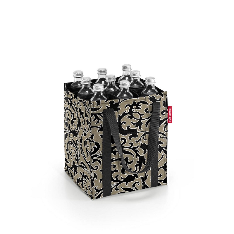 Bottlebag baroque marble sac porte 9 bouteilles - reisenthel