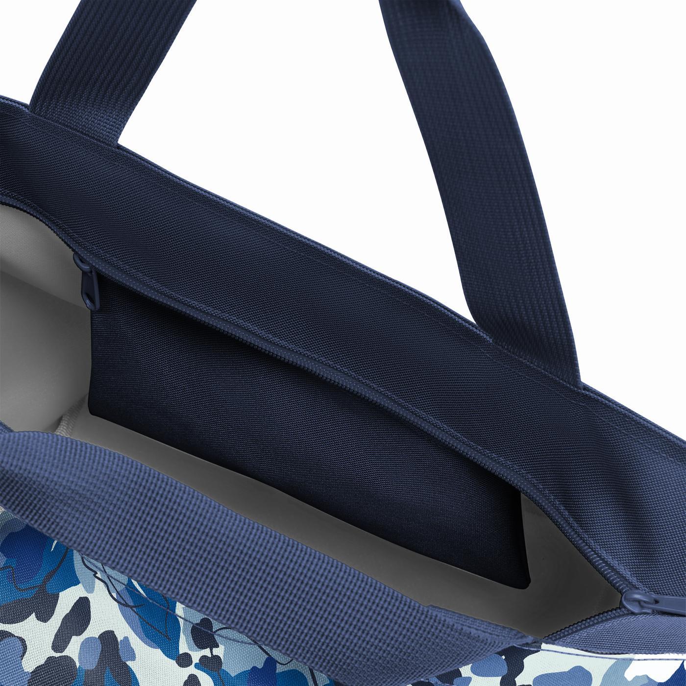 Shopper m flora blue sac shopping multi-usages - reisenthel