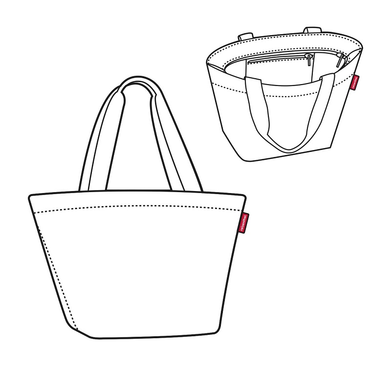 Shopper m edition olive green sac shopping - reisenthel